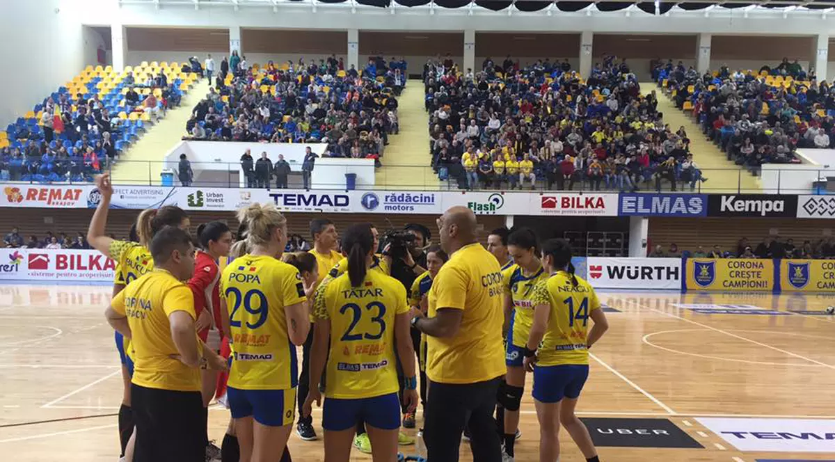 Liga Națională de handbal feminin, etapa a 17-a. Corona Brașov a învins Zalăul, Craiova a trecut de U Cluj. Rezultate