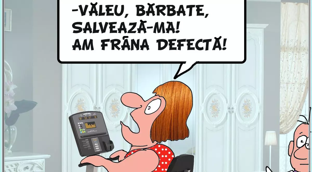 "Văleu, bărbate, salvează-mă... "