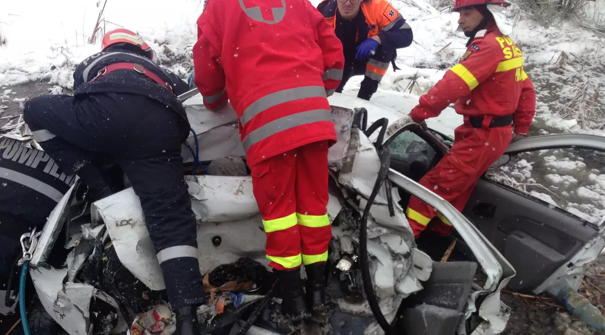 Accident în Cotmeana, județul Argeș