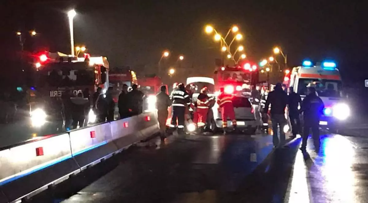 Accident în localitatea Sântuhalm din Hunedoara