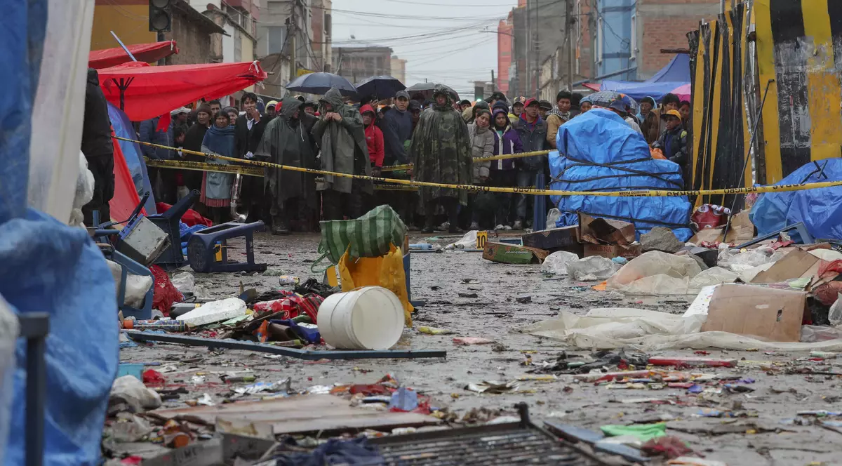 Incidente la Carnavalul din Bolivia