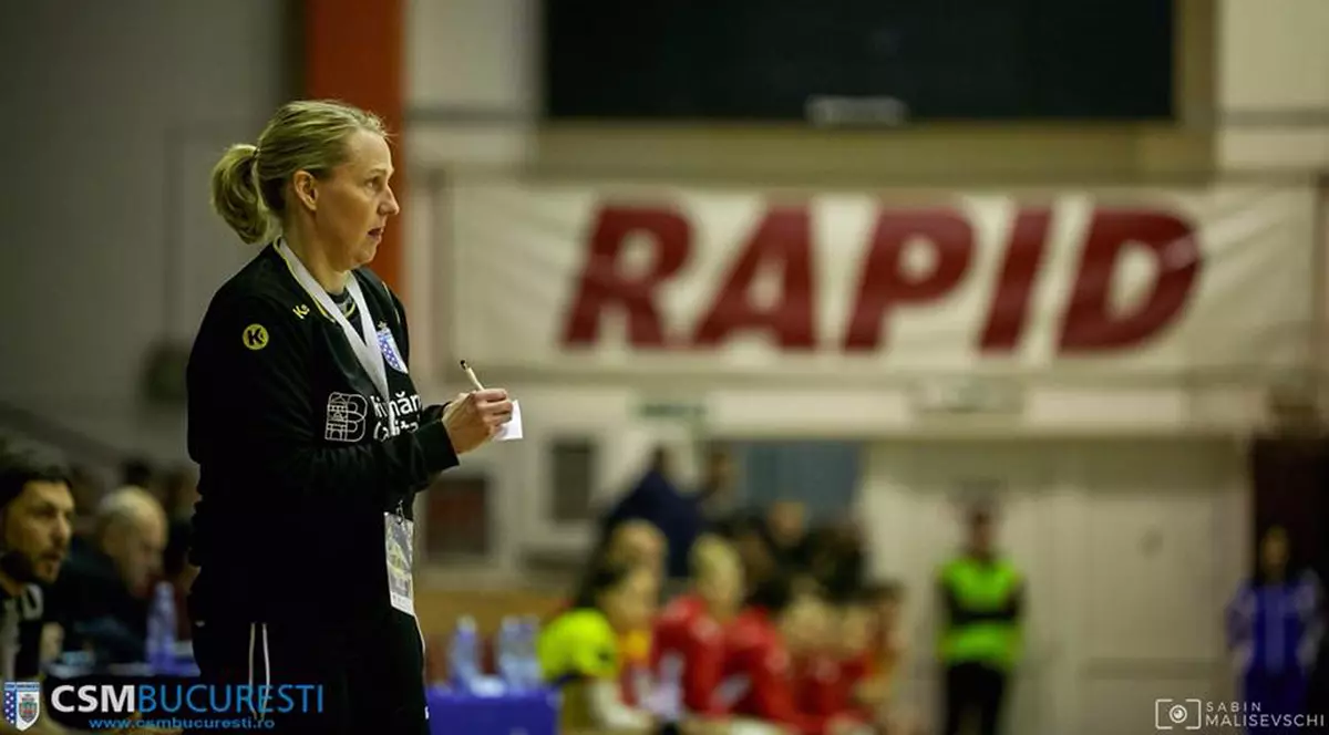 Antrenoarea daneză Helle Thomsen a demisionat de la CSM București