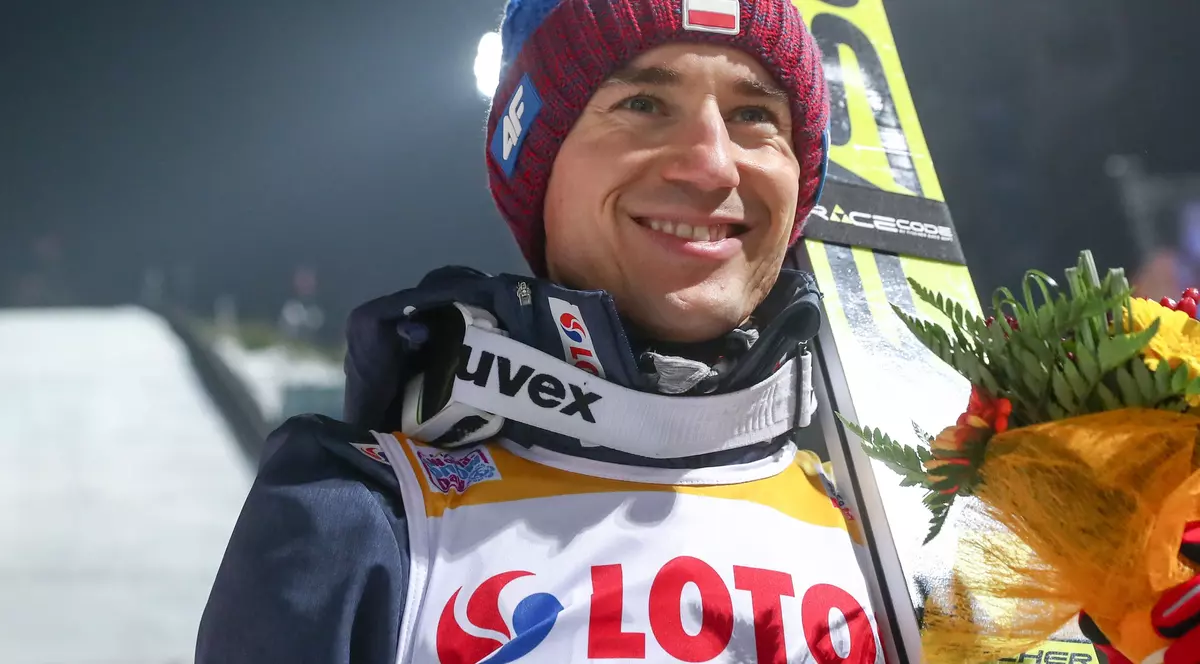 Polonezul Kamil Stoch, campion olimpic la sărituri cu schiurile de la trambulină mare