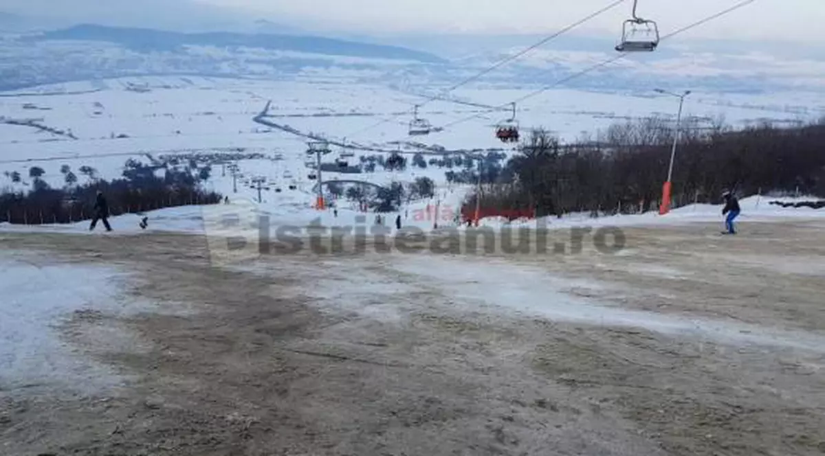 Pârtia Cocoș din Bistrița