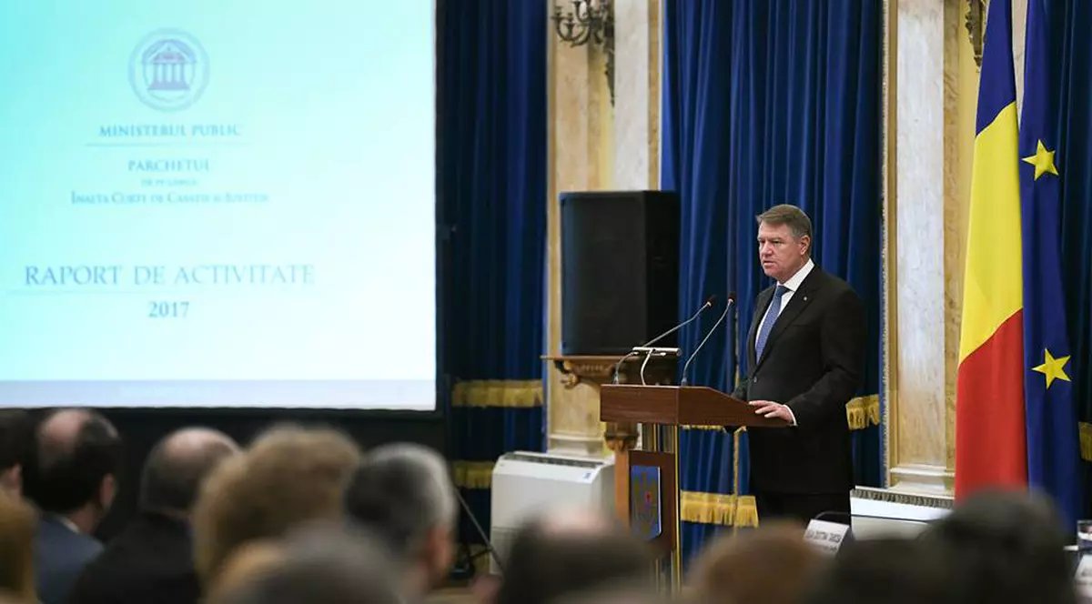 Iohannis: Se încearcă fals acreditarea ideii că procurorii sunt inamicii societății