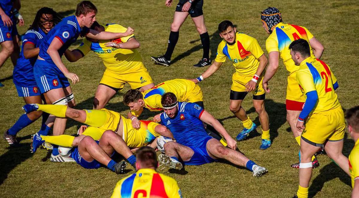 Campionatul European de rugby U18, din Polonia: ”stejăreii”, surclasați de Franța