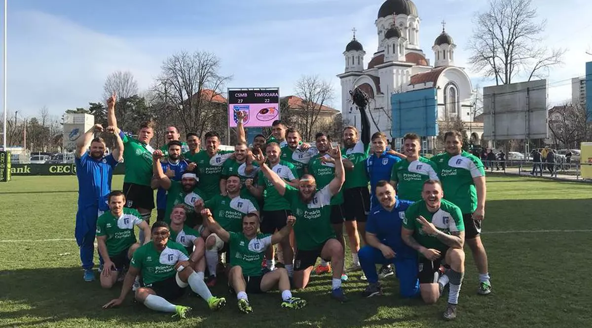 Cupa României 2018 la rugby, semifinale. Rezultate