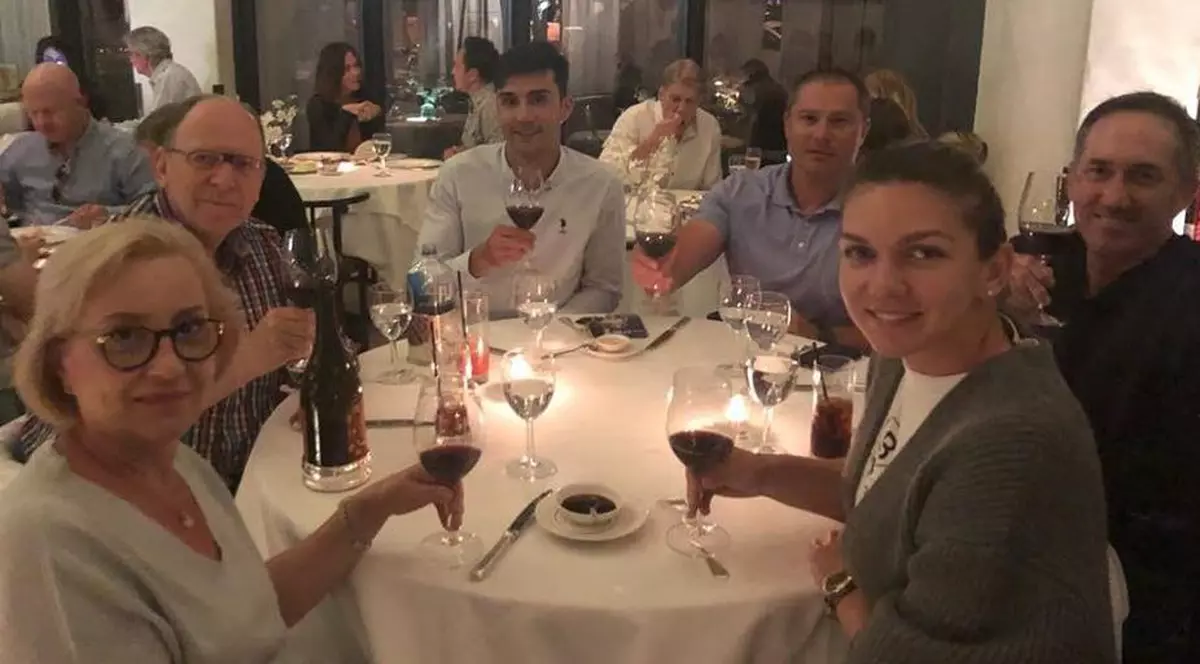 Momente emoționante pentru Simona Halep. A fost sărbătoare în familie