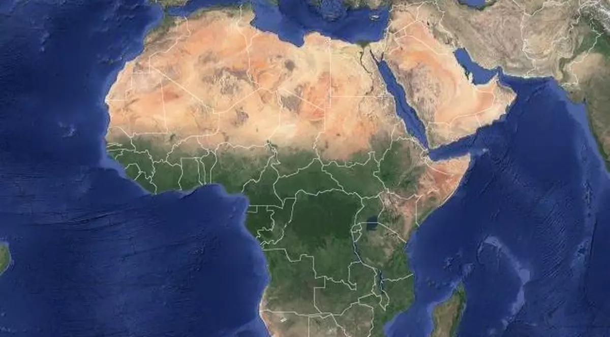 Continentul Africa se va despărți în două