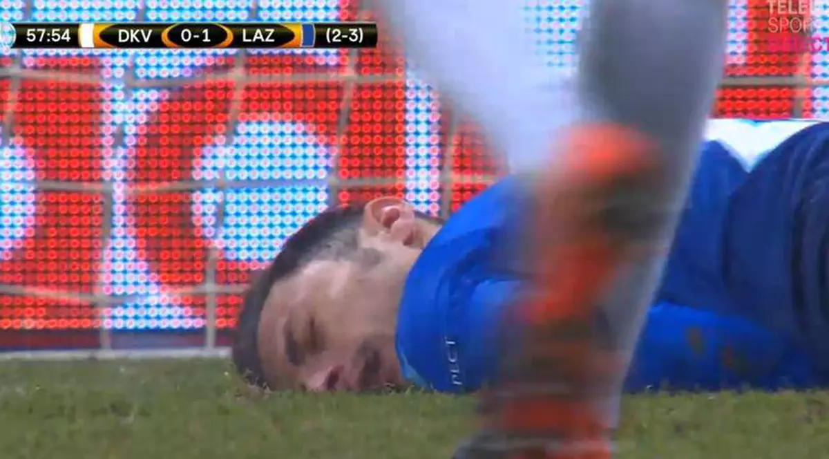 Radu Ștefan, la un pas de tragedie. A rămas inert pe gazon