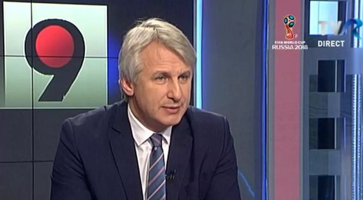 Eugen Teodorovici, despre acuzaţiile lui Ilan Laufer. Eugen Teodorovici, în studioul TVR (Foto arhivă)