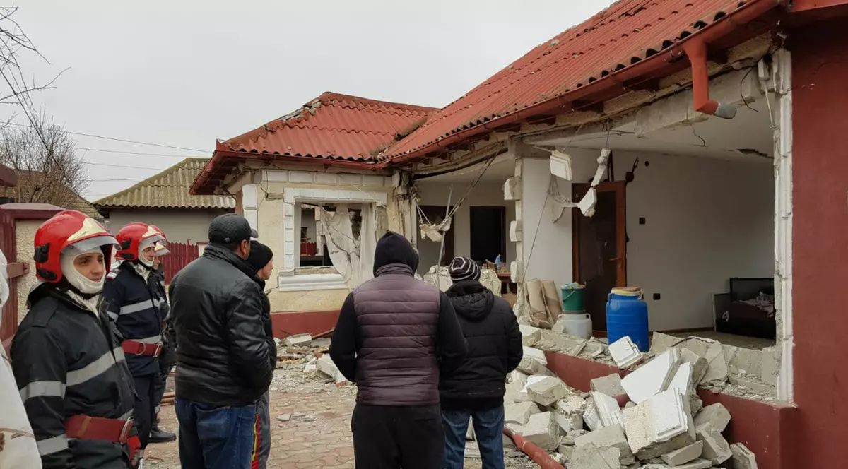 Explozie în Năvodari, județul Constanța