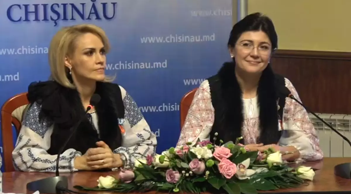 Gabriela Firea, în vizită la Chișinău