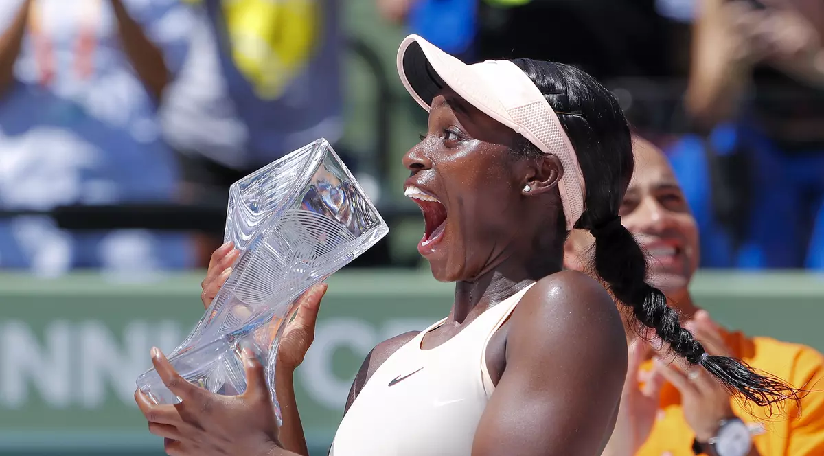Sloane Stephens a câștigat turneul de tenis de la Miami: 7-6, 6-1 în finala cu Jelena Ostapenko