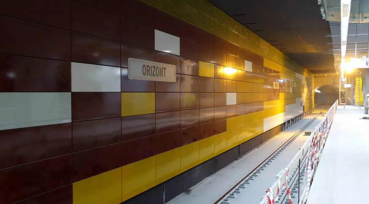 Guvernul controlează contractele de pe Magistrala 5. Stația Orizont, de pe viitoarea M5 de metrou