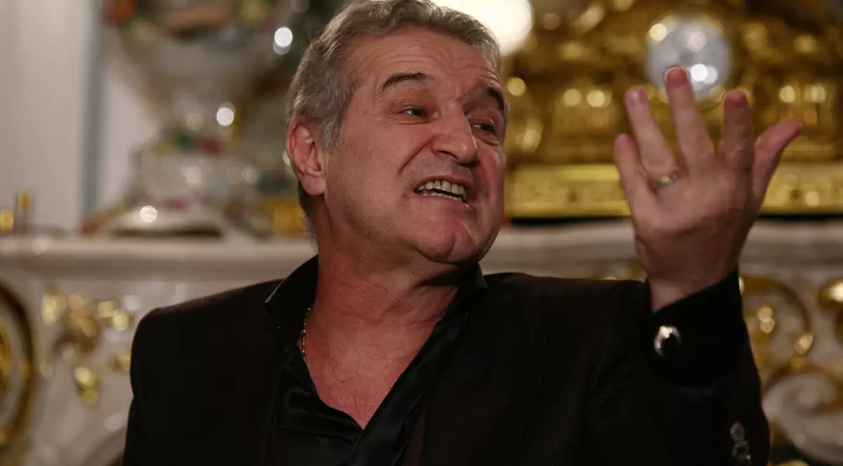 Gigi Becali este cel mai exuberant președinte de club din lume