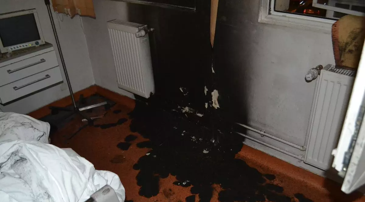 Infirmieră rănită într-un incendiu la Spitalul de Urgență din Alba Iulia