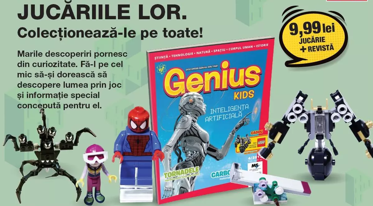 LEGO Ninjango și LEGO Friends, acum, cu ziarul Libertatea