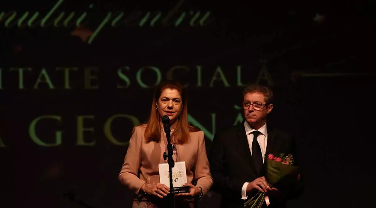 Premiul Femeia anului pentru Responsabilitatea Socială îi revine Mihaelei Geoană