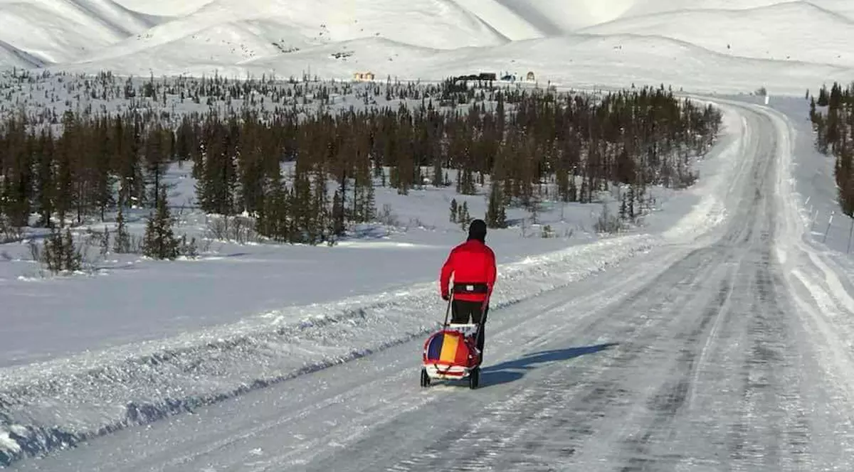 Levente Polgar a plâns după ce a abandonat la Arctic Ultra 6633