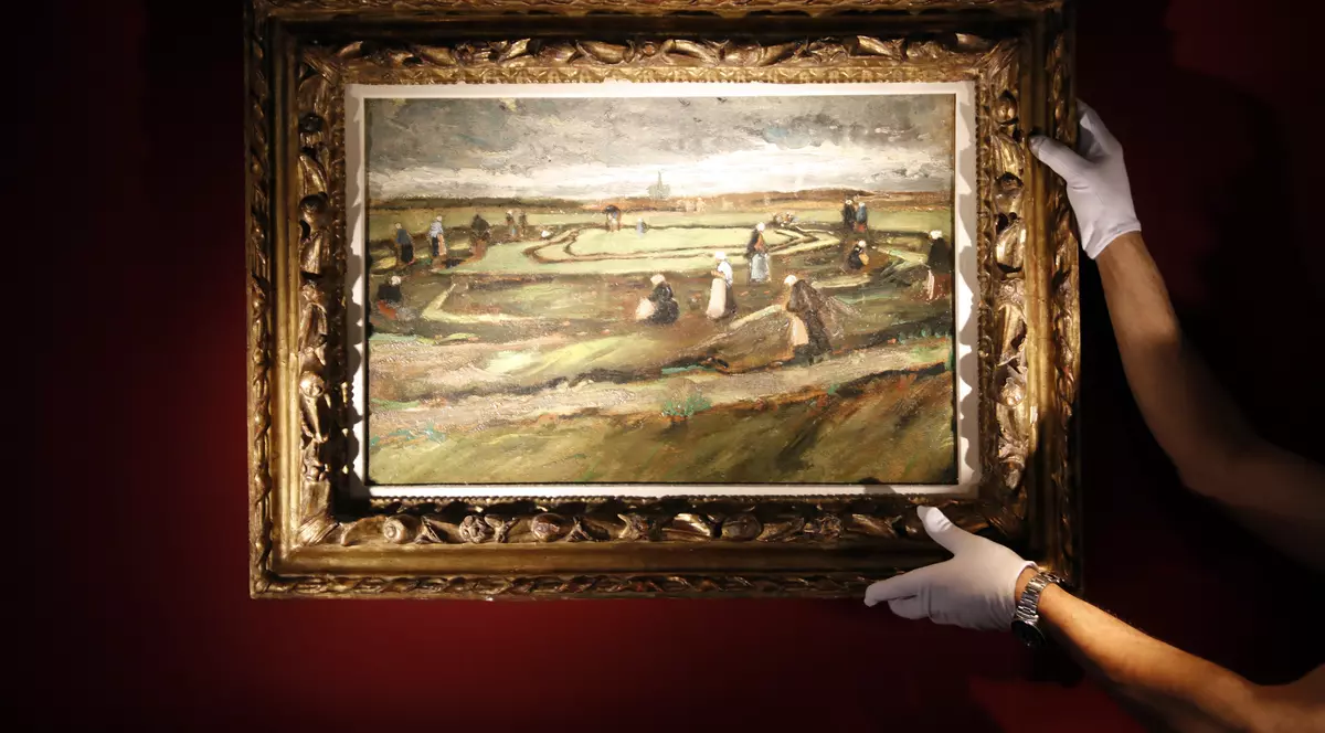 Primul tablou de Van Gogh vândut în Franța după 20 de ani