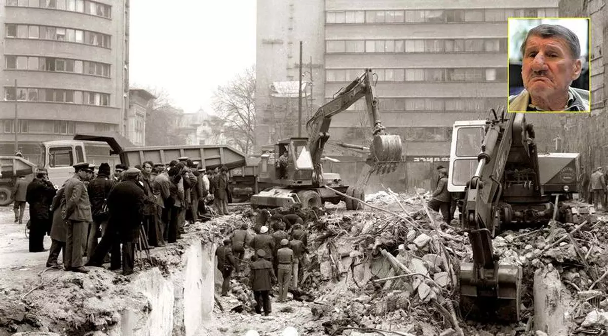 EXCLUSIV/Vasile Popa a salvat 24 de oameni la cutremurul din martie 1977! Cascadorul a săpat cu mâinile goale în ruine