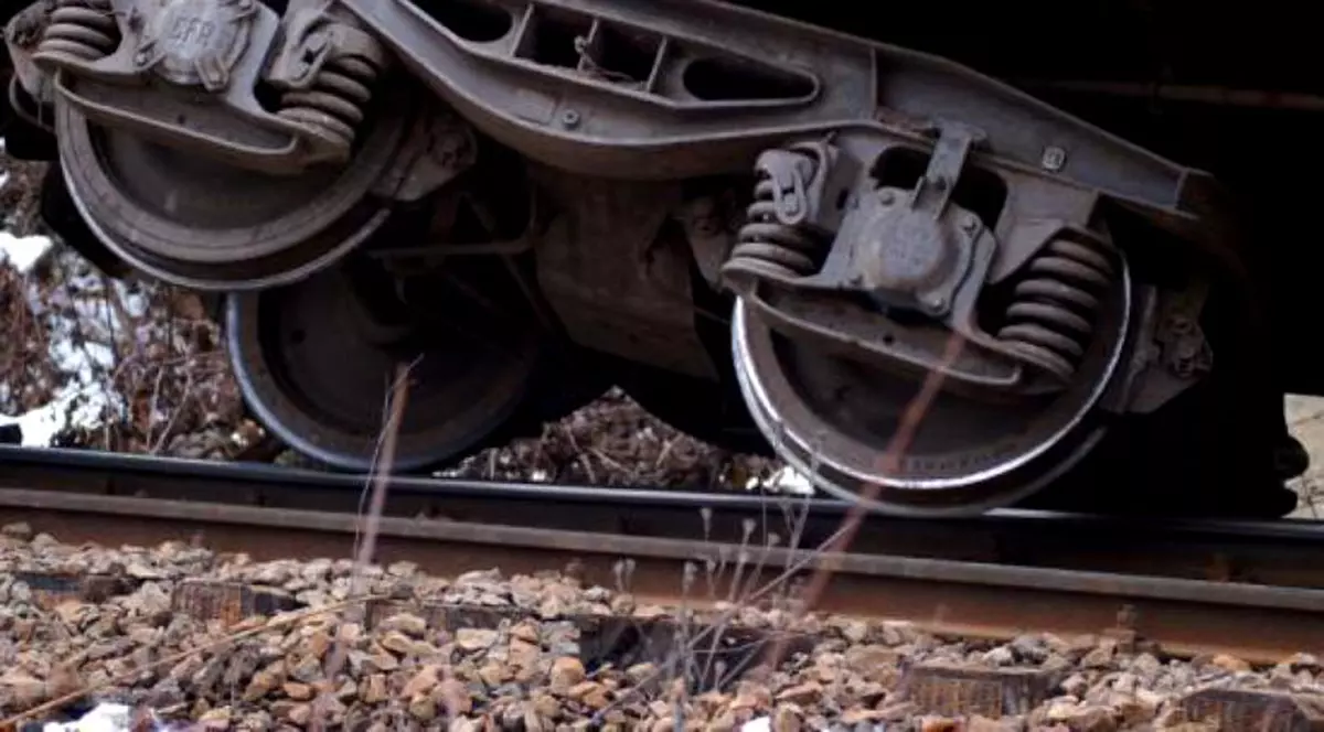 Un tren de marfă a deraiat în județul Bacău. Nu există victime