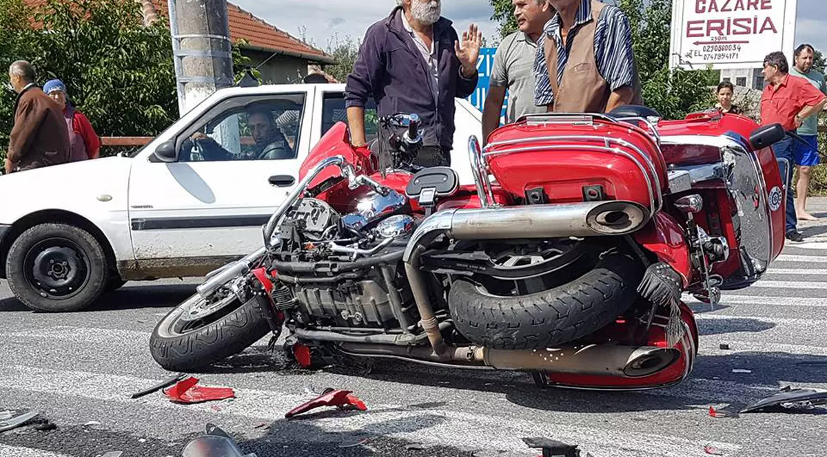 EXCLUSIV. Cristi Hrubaru și-a schimbat motocicleta cu care s-a accidentat cu una mai mare!