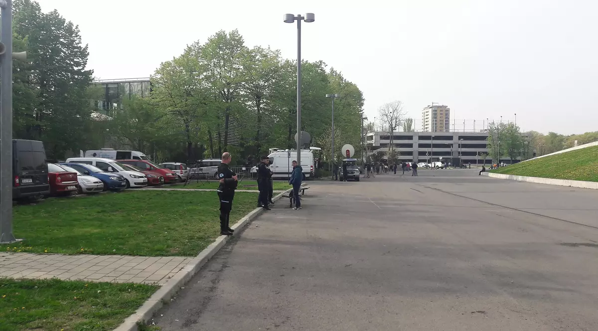 Sediul Federației, păzit de jandarmi și de Poliție înaintea alegerilor FRF 2018