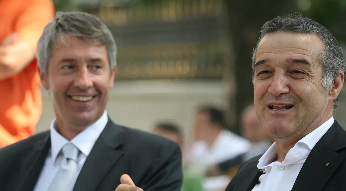 Cristiano Bergodi a fost la ”palatul” lui Gigi Becali: ”Nu-mi vine să cred că cineva m-a văzut”. Bergodi (stânga) și Gigi Becali au avut o relație cordială foarte puțin timp