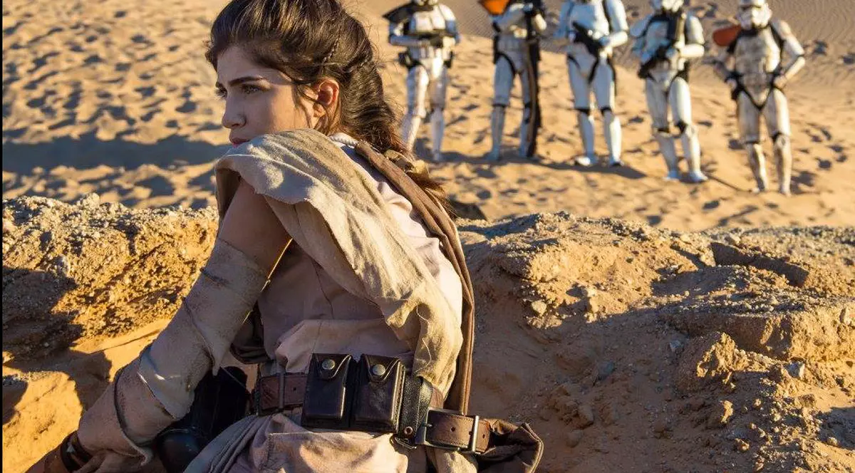 EXCLUSIV VIDEO/ Verișoara pictoriței Alexandra Nechita, rol principal într-un film Star Wars! Ea a jucat și alături de Cameron Diaz