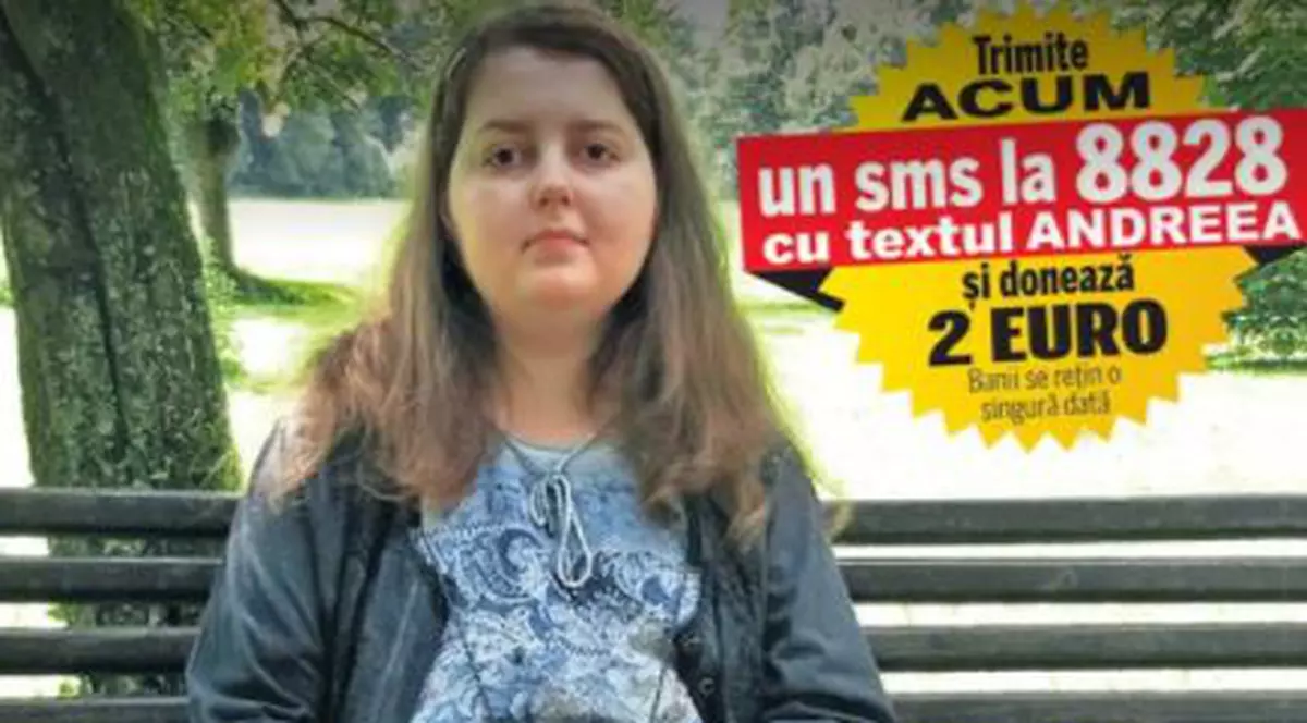 De mai bine de 8 ani, se luptă pentru viaţa ei. Andreea are nevoie, din nou, de ajutorul semenilor