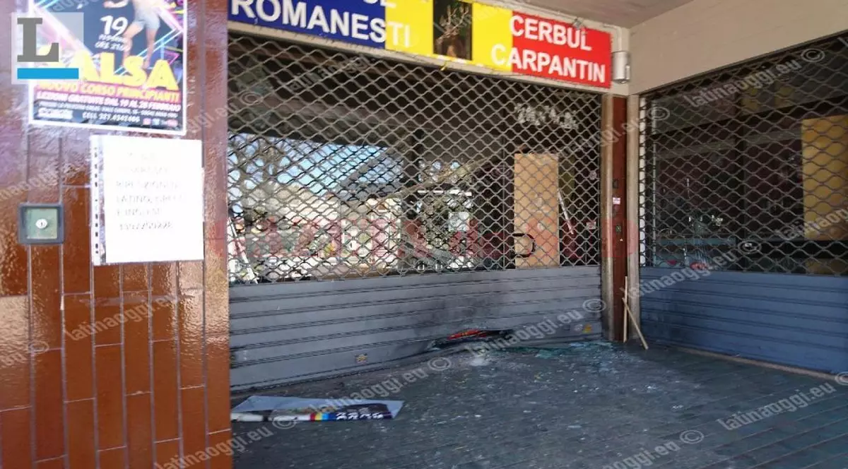 Atentat cu bombă la un magazin românesc din Italia