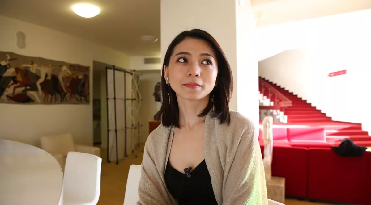 Soprana japoneză Ato Kawara este supărată pe români. Soprana Ato Kawara, în timpul unui interviu pentru Libertatea