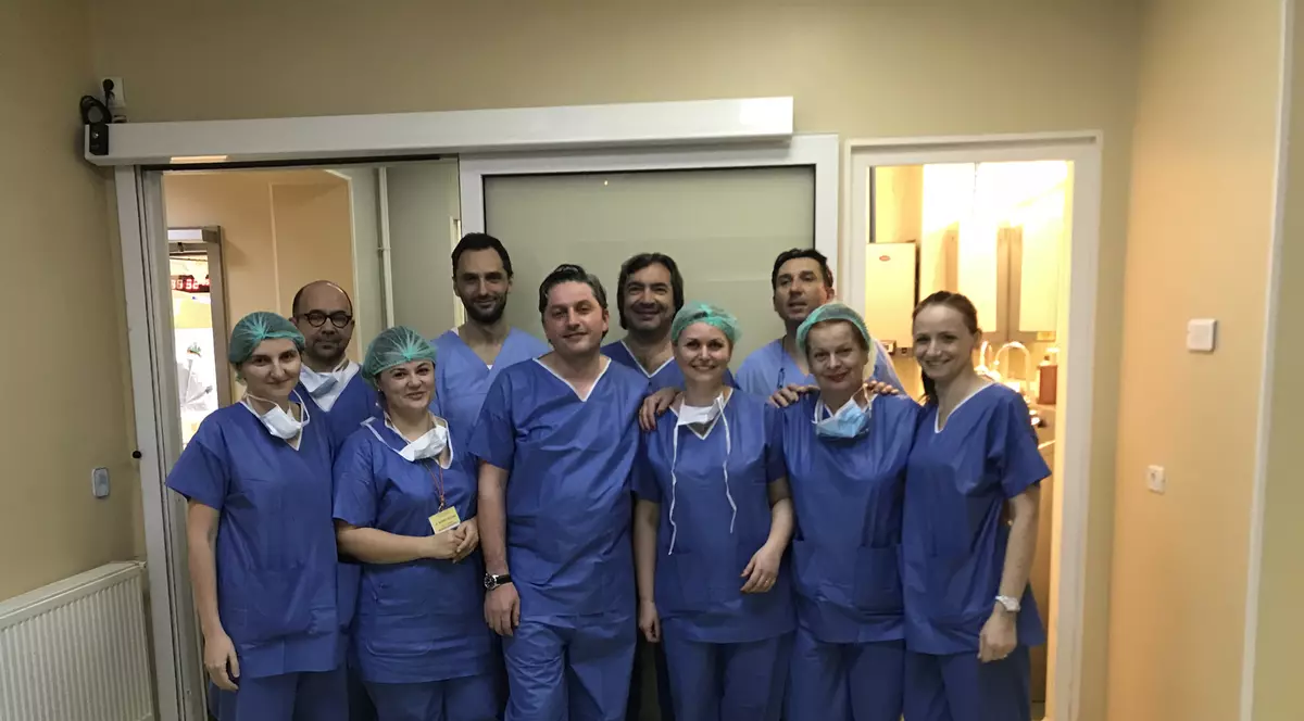 Echipa de la Sf Maria a realizat al doilea transplant pulmonar