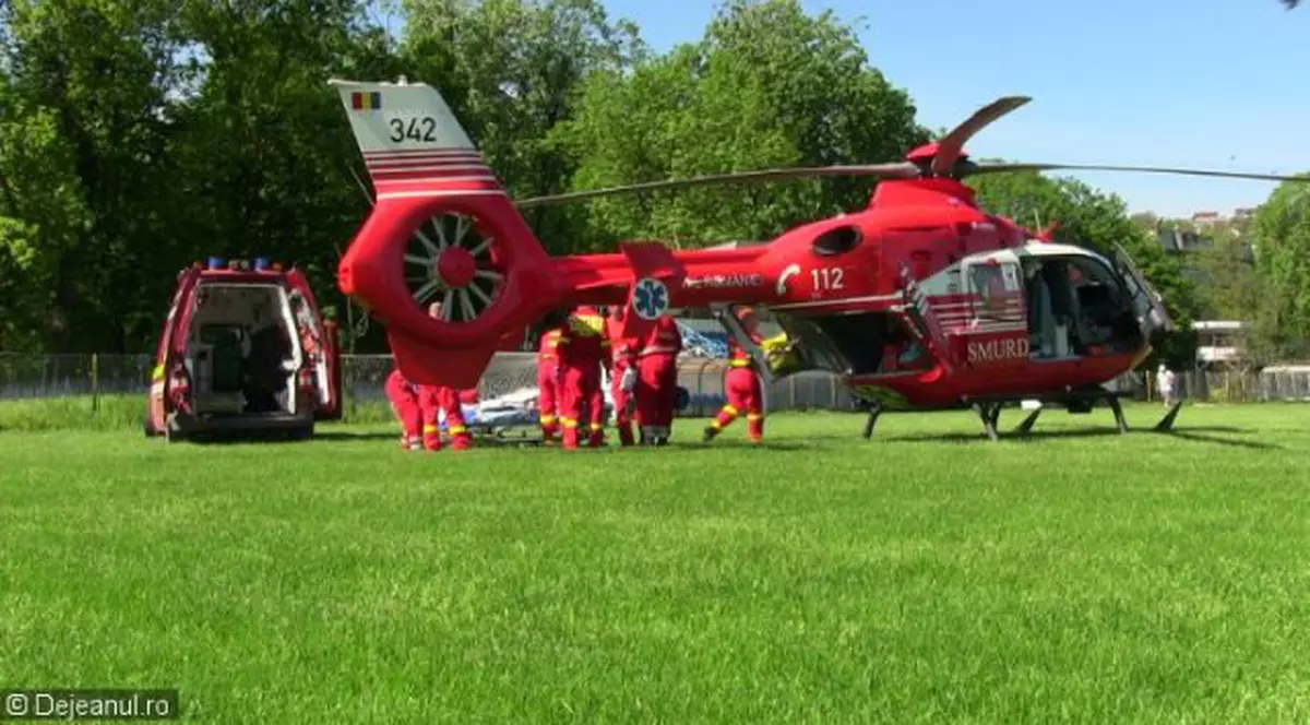 Femeie rănită cu motocoasa în Câţcău, județul Cluj