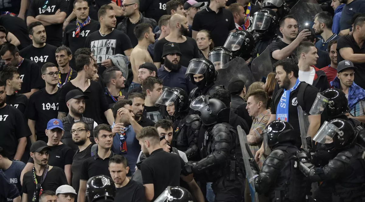 Declarație halucinantă făcută de comandantul CSA Steaua, după măcelul de pe Arena Națională