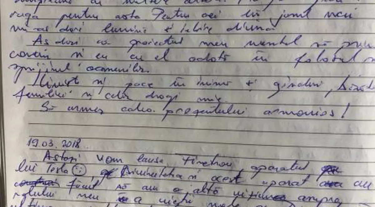 grafolog. jurnalul criminalului din Brasov