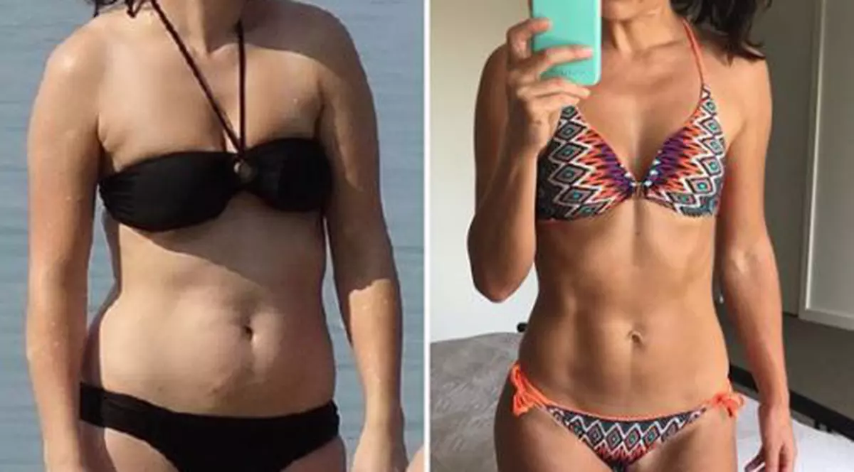 FOTO | O mamă a doi copii a devenit senzație pe Instagram după ce a scăpat de kilogramele în plus printr-o metodă foarte simplă