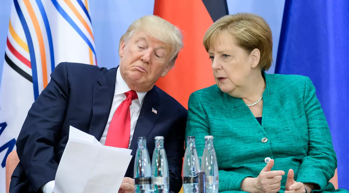 Angela Merkel urmează să efectueze o vizită Statele Unite. Donald trump și Angela Merkel la Sumiitul G20