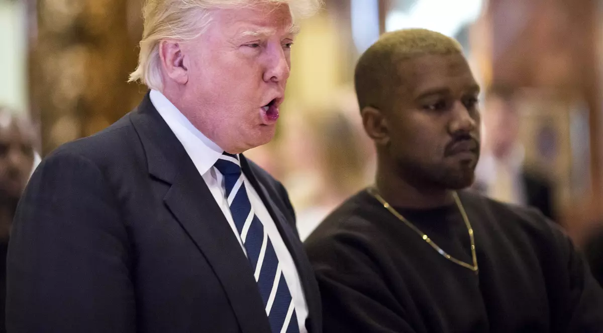 Trump îi mulțumește lui Kanye West