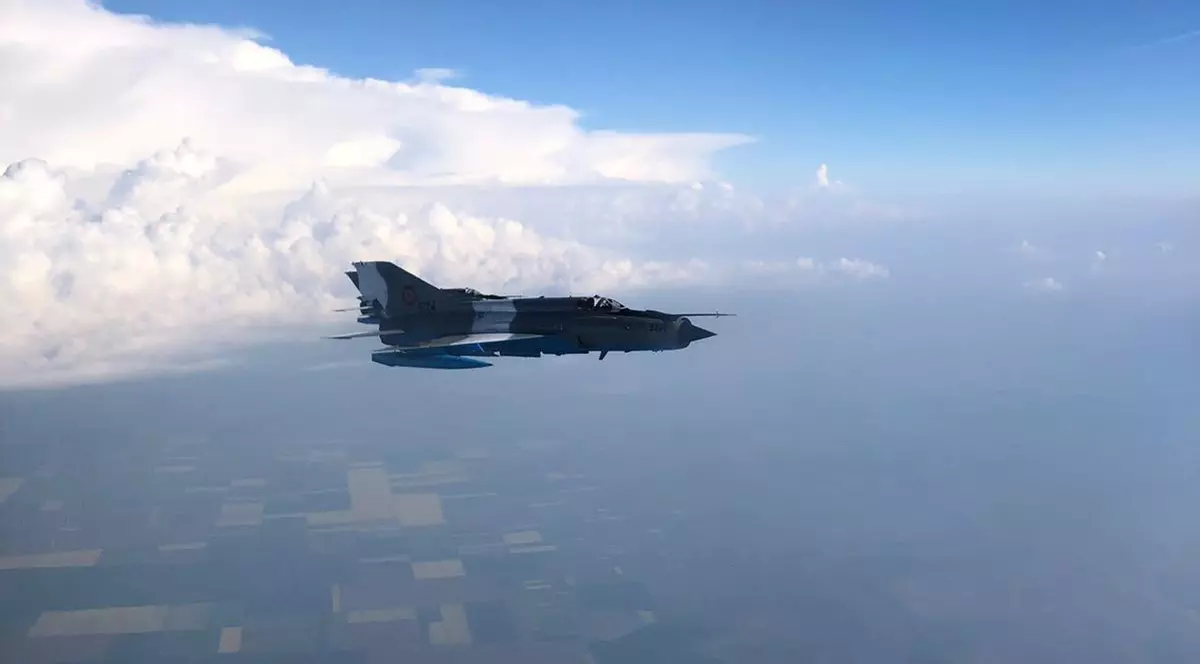 VIDEO / Britanicii apără din nou cerul României. Patru avioane de luptă Typhoon, la baza Mihail Kogălniceanu