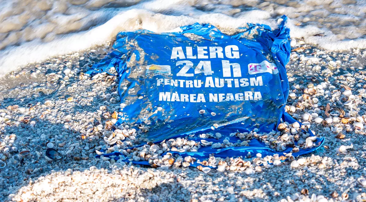 Alerg 24 de ore Autism Marea Neagră, pe 5 și pe 6 mai. 1 km alergat = 1 leu pentru Plaja Terapeutica
