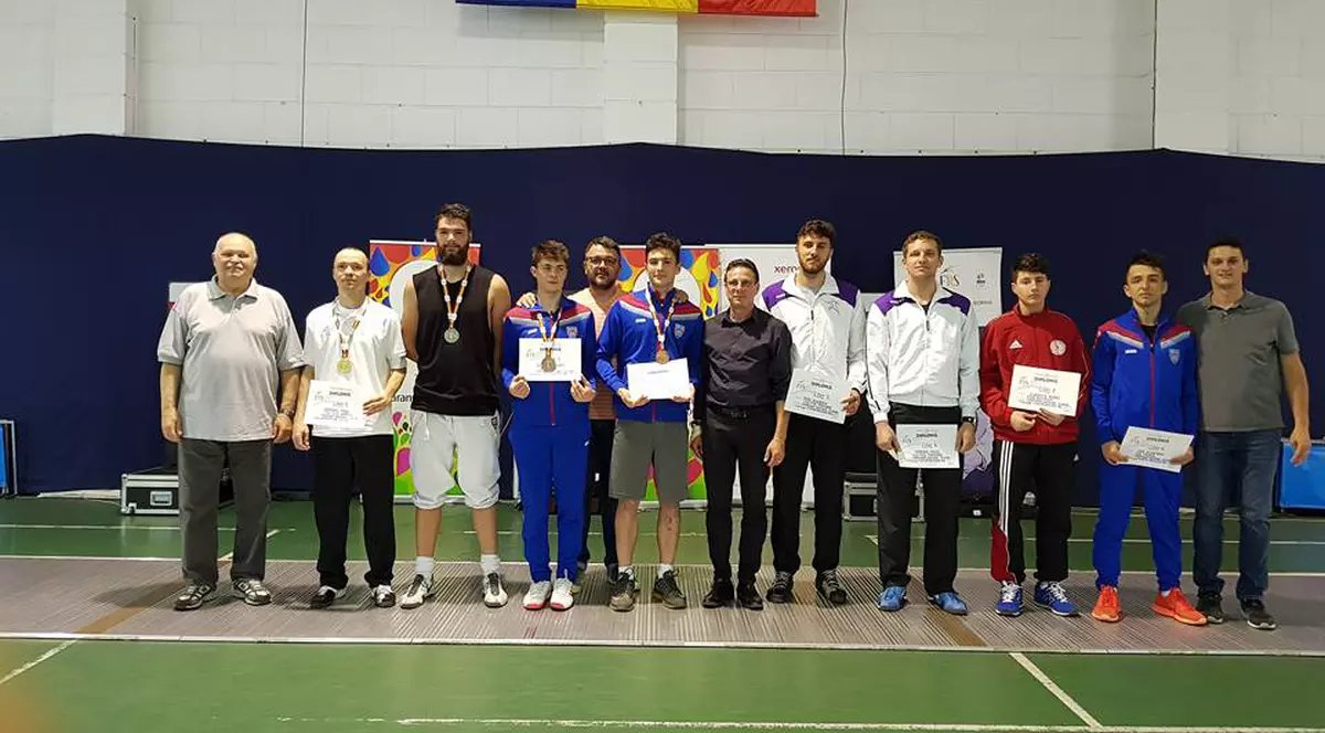Radu Dărăban, campion național la floretă. Este al cincilea titlu consecutiv pentru sportivul de la CS ”U” Cluj