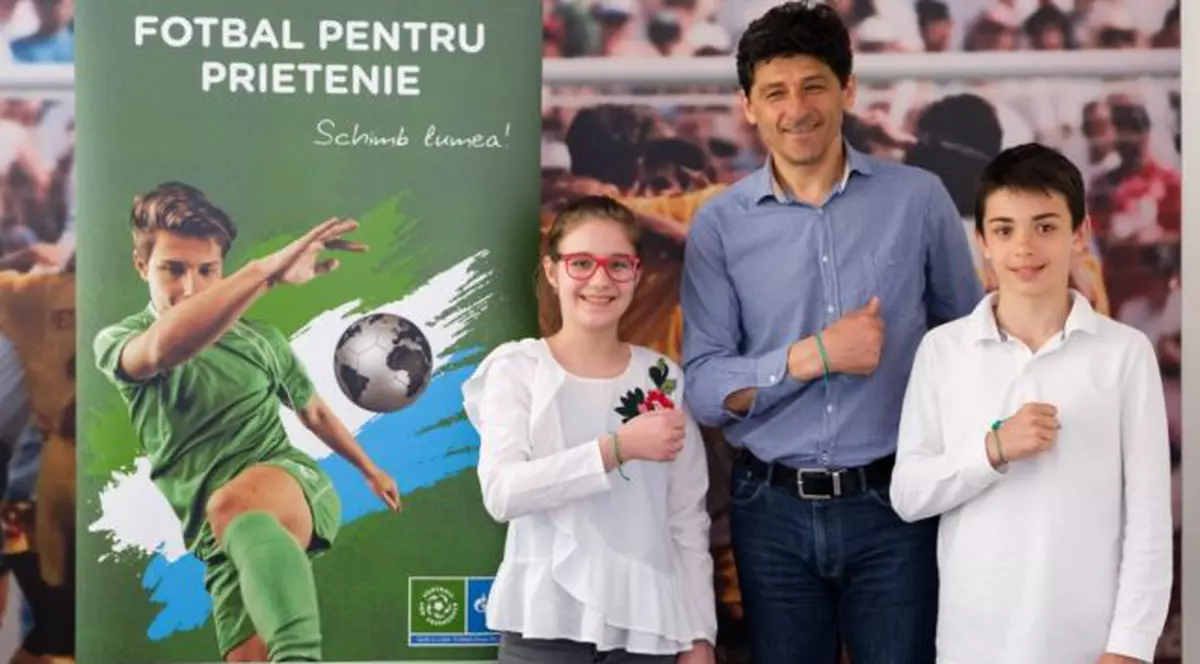 Cine sunt copiii aleși pentru programul internațional ”Fotbal pentru prieteni”