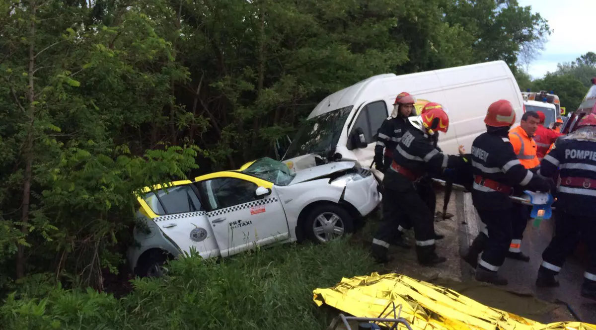 Accident în Mihăeşti, județul Vâlcea