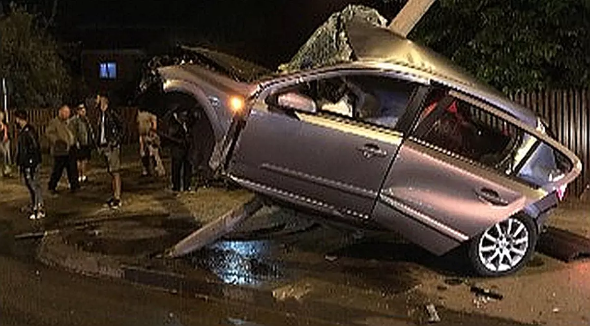 Accident în Pitești, provocat de un student la Şcoala de Poliţie din Câmpina