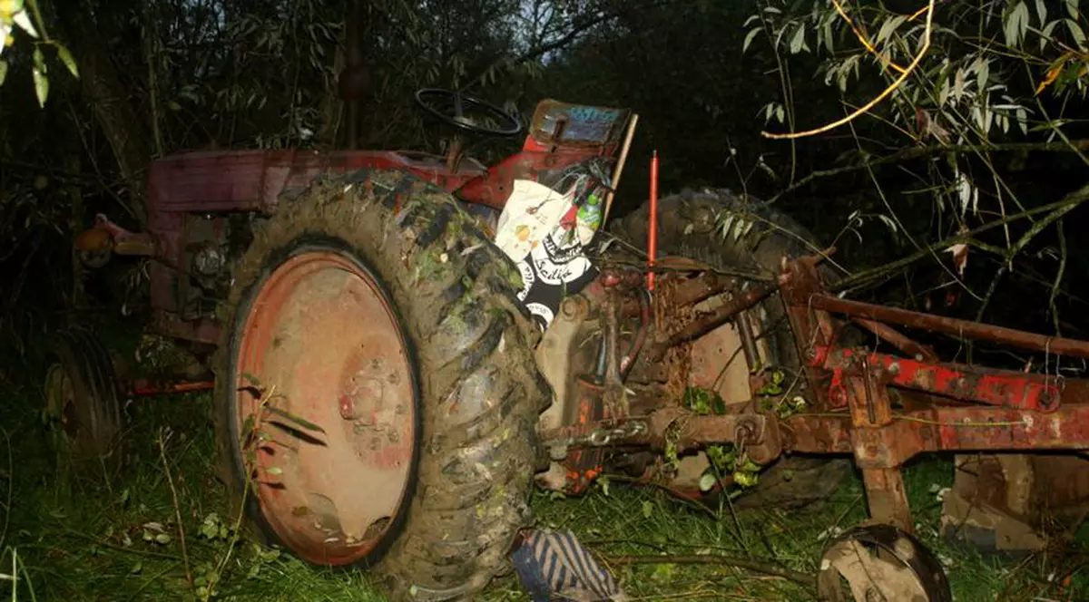 Accident mortal după ce un tractor s-a răsturnat în Brașov
