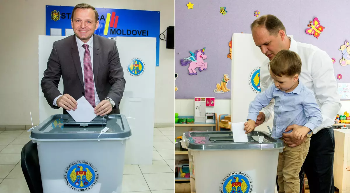 Rezultatele alegerilor locale din Chișinău. Andrei Nastase și Ion Ceban la urne