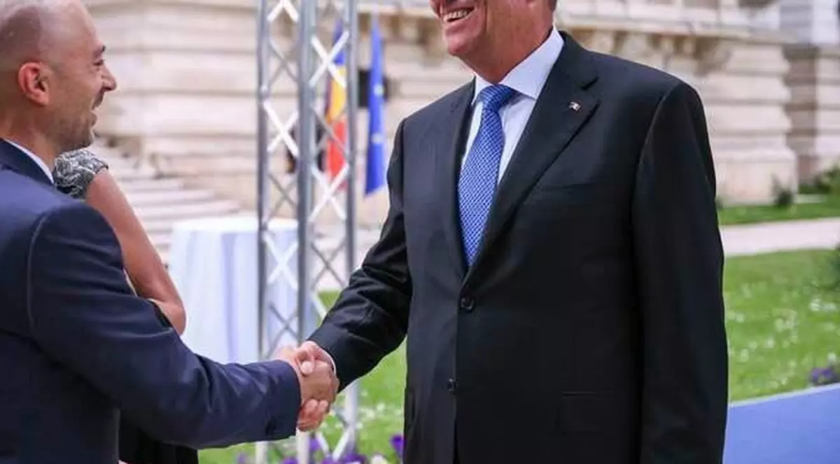 Andrei Roșu, postare virală de la întâlnirea cu Klaus Iohannis